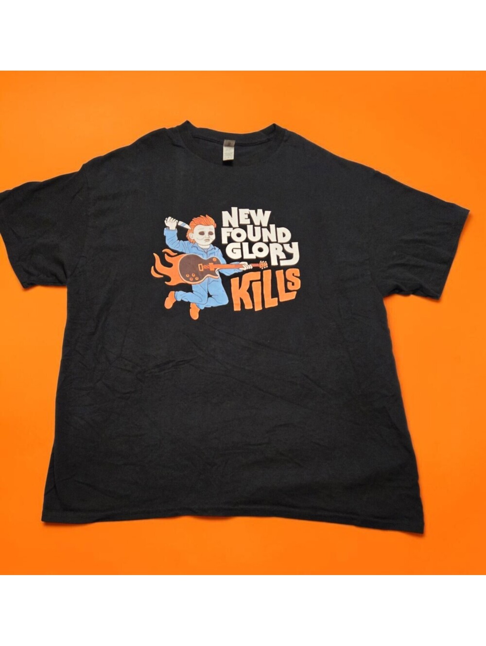 New Found Glory Shirt Adult XL Black Band Merch Chucky Halloween Kills Pop Punk